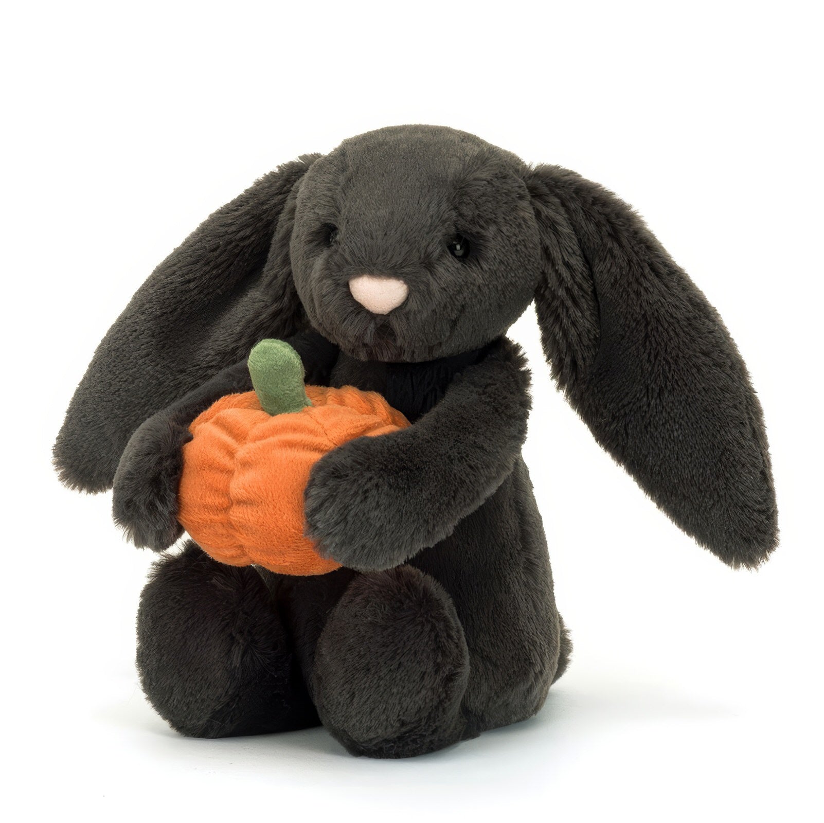 Black-Pumpkin-Bunny-Plush-Toy